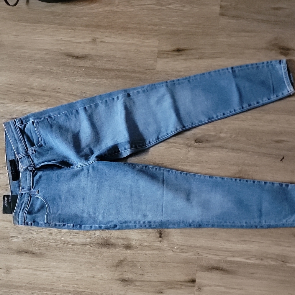 J Brand Eco Wash Mid Blue Skinny Jeans